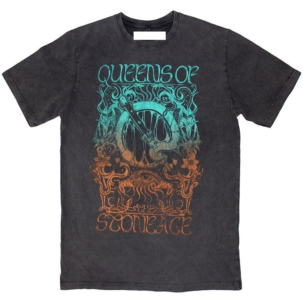 Queens of the Stone Age Unisex T-Shirt, Unisex T-Shirt Black